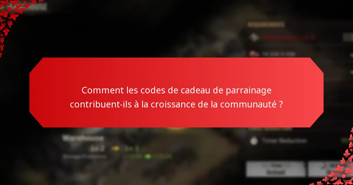 Comment puis-je inviter des amis en utilisant des codes de cadeau de parrainage ?