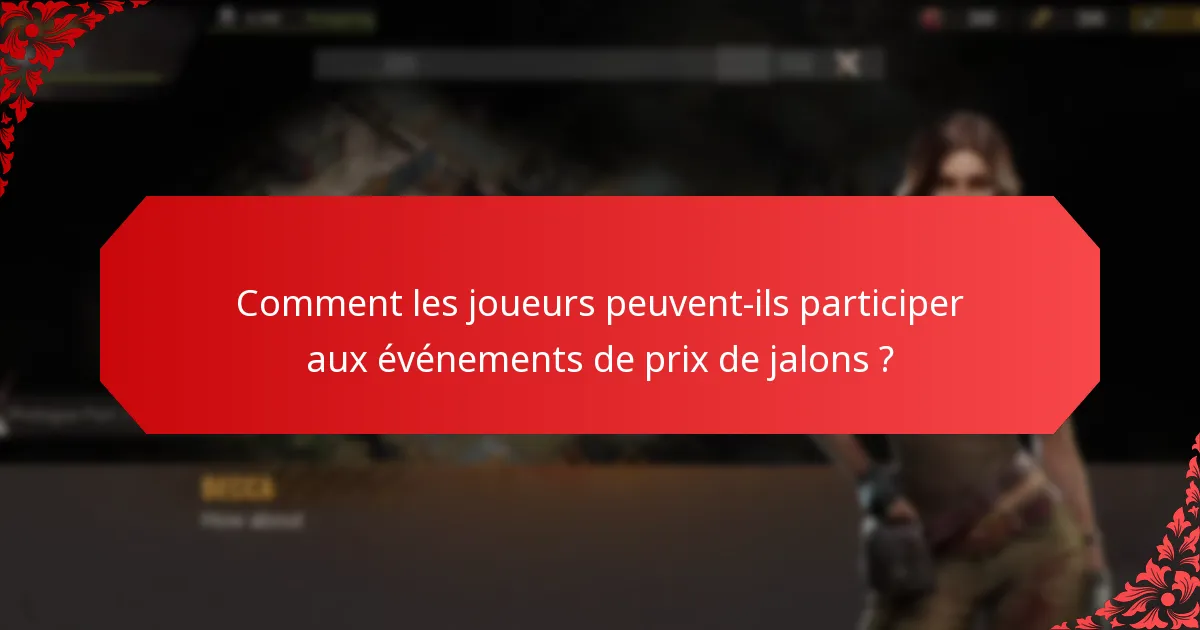 Pourquoi l'urgence est-elle importante pour les prix de jalons ?