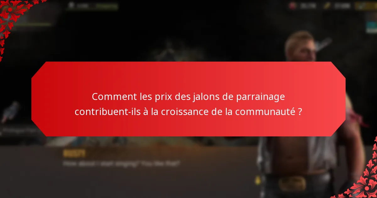 Quels types de récompenses peuvent être gagnées grâce aux parrainages ?