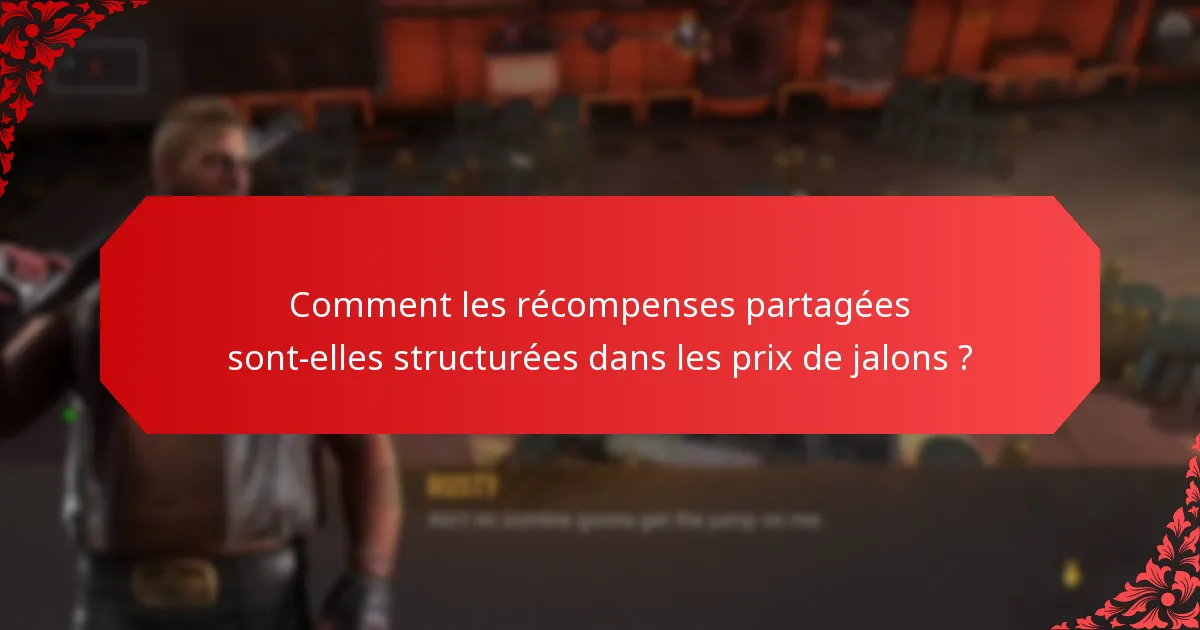 Qu'est-ce que les promotions croisées dans les prix de jalons ?