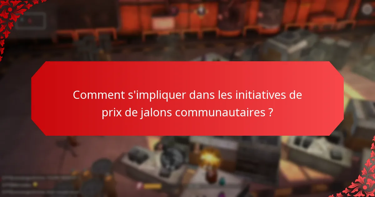 Quels sont les avantages de participer à des programmes de prix de jalons ?
