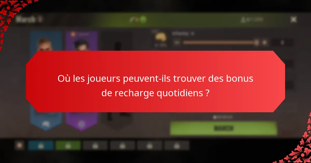 Comment les bonus de recharge quotidiens impactent-ils l'engagement des joueurs ?
