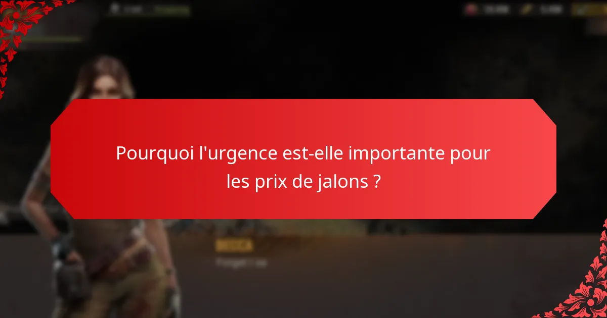 Comment les joueurs peuvent-ils participer aux événements de prix de jalons ?