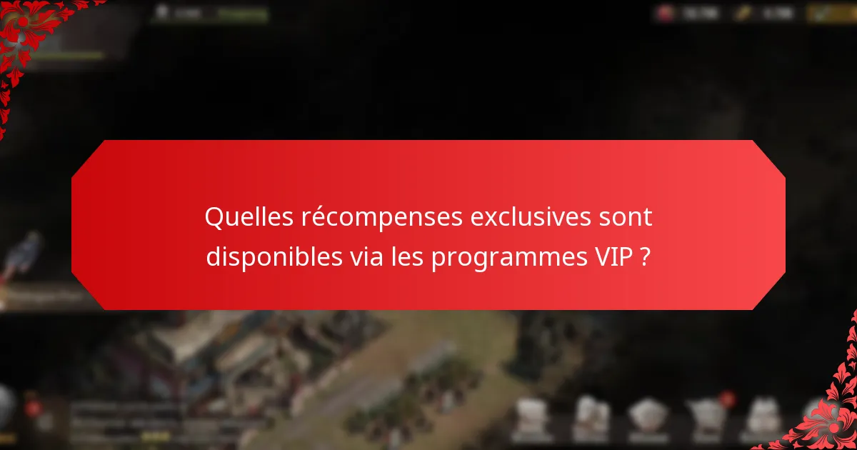 Comment fonctionnent les incitations par paliers dans les programmes VIP ?